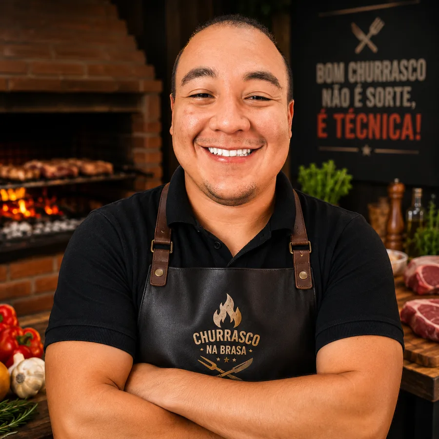 Thiago Lobos, especialista em churrasco